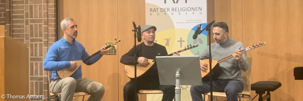 Multireligiöses Friedensgebet anlässlich des 2. Jahrestages des Angriffskriegs Russlands gegen die Ukraine, 24.02.2024 Heilig-Geist-Saal